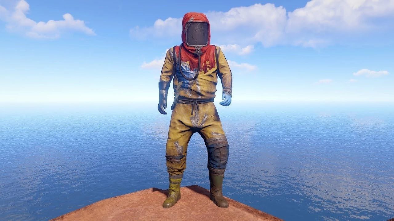 Костюм "антирад", игра Rust